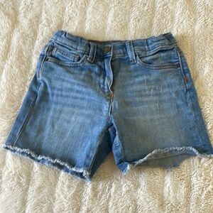 Girls J.Crew denim shorts